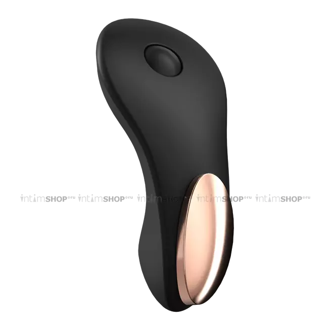 Вибровкладка в трусики Satisfyer Little Secret с пультом ДУ, черный