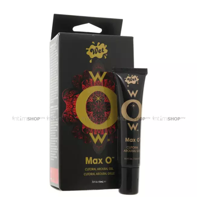 Возбуждающий гель для клитора Wet Wow Max O, 15 мл