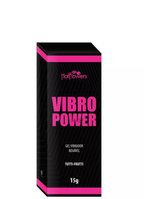 Жидкий вибратор HotFlowers Vibro Power Тутти-Фрутти, 15 г